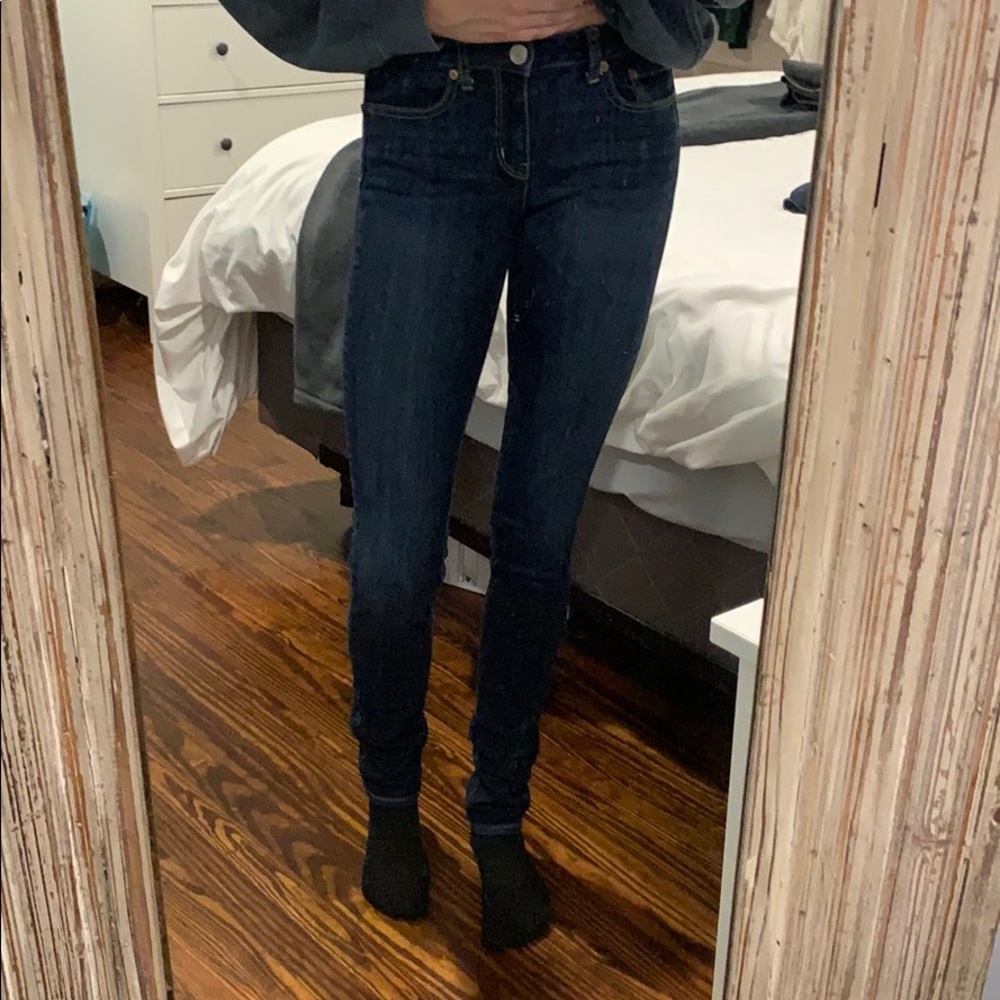 American Eagle Super Skinny Dark Wash Jeans